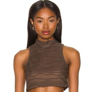 Superdown Anastasija Crop Top, Size: XXS
